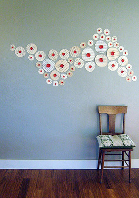 Decorating with recycled materials